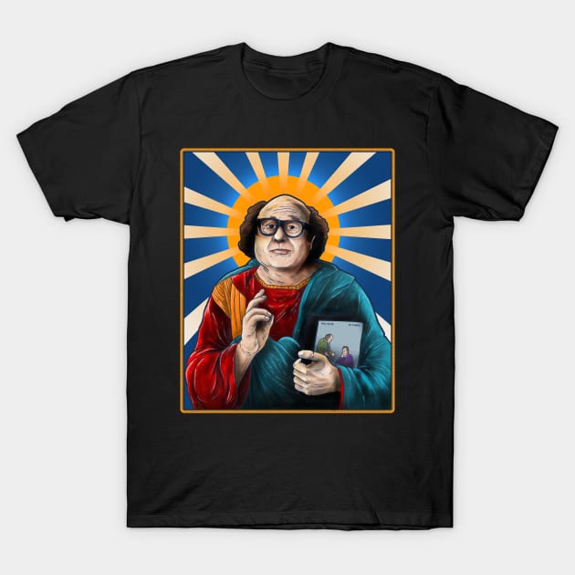 Saint Danny DeVito T-Shirt by Harley Warren